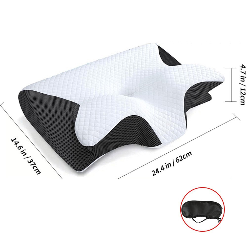 Memory Foam Neck Orthopedic Pillow Ergonomic Cervical Pillow Neck Pain Relief