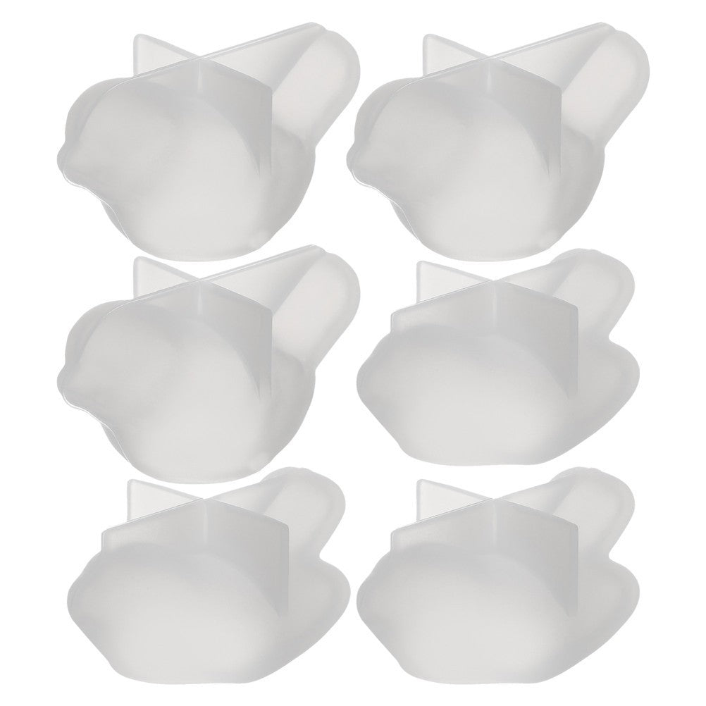 6 Pcs Bird Shaped Mold Crafting Silicone Moulds Birds Resin Molds