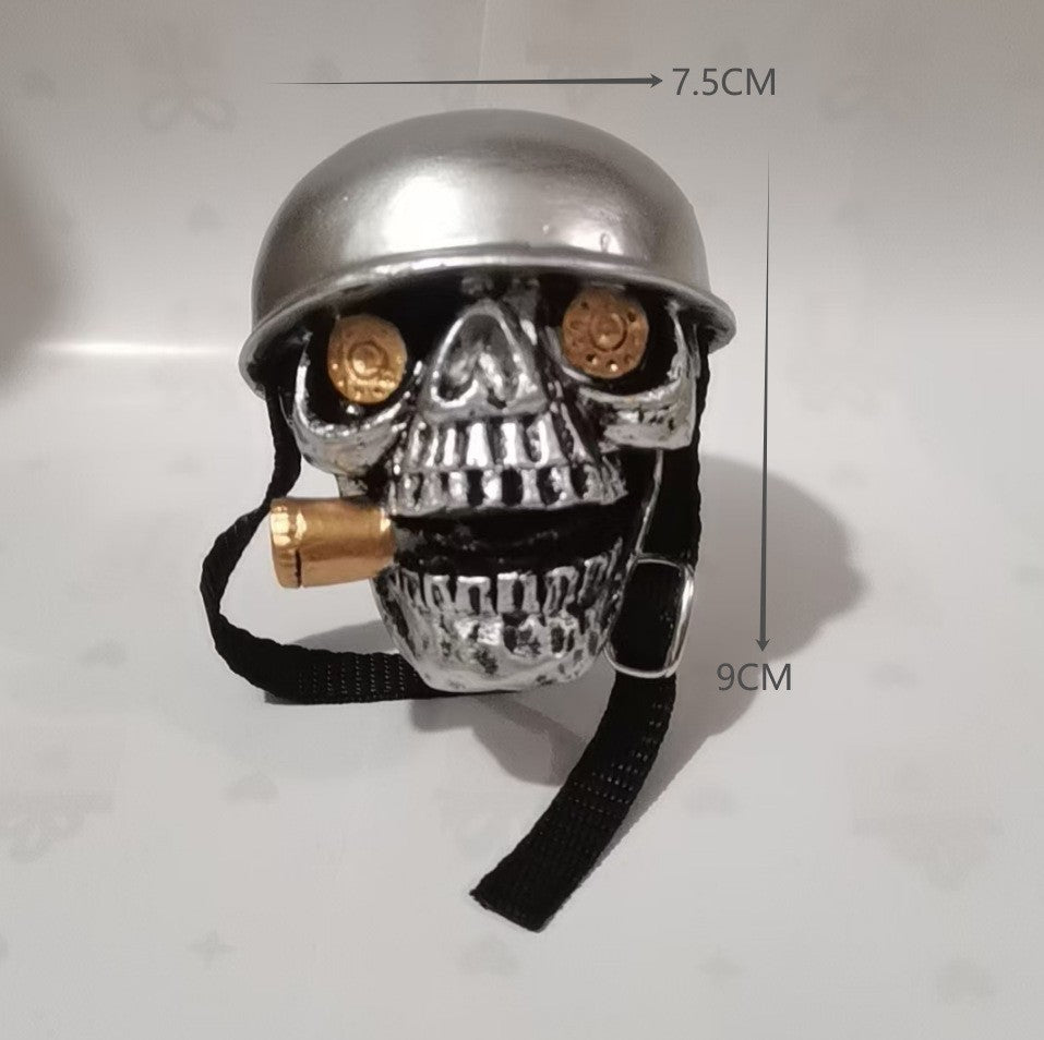 Skull-shaped Resin Car Gear-shift Decoration