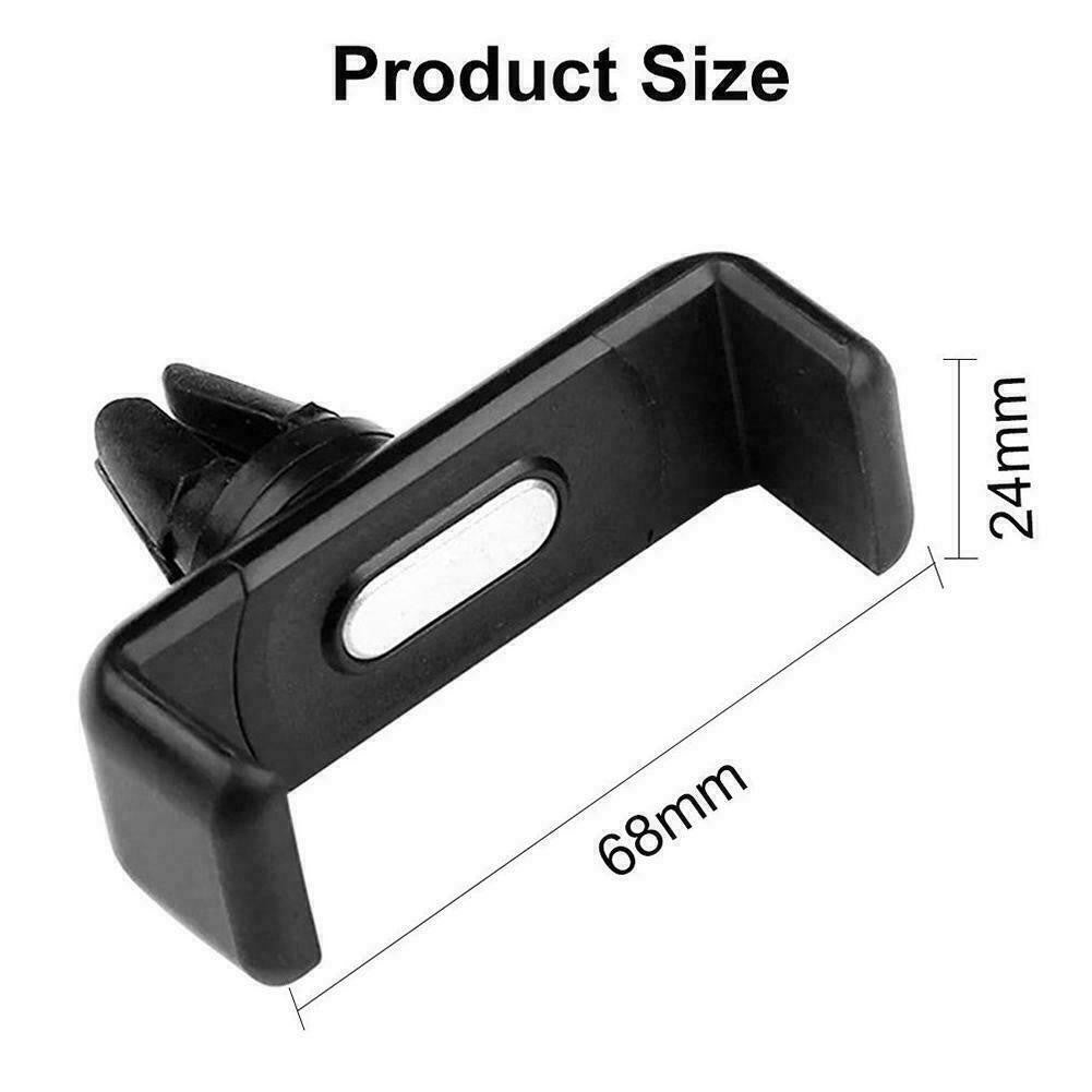 2X Universal 360° Rotating Car Mobile Phone Holder Air Vent Mount Cradle for GPS