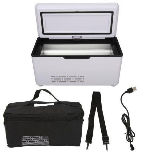 Portable Travel Medicine Freezer Fridge Case Diabetic Insulin Cooler Box UK