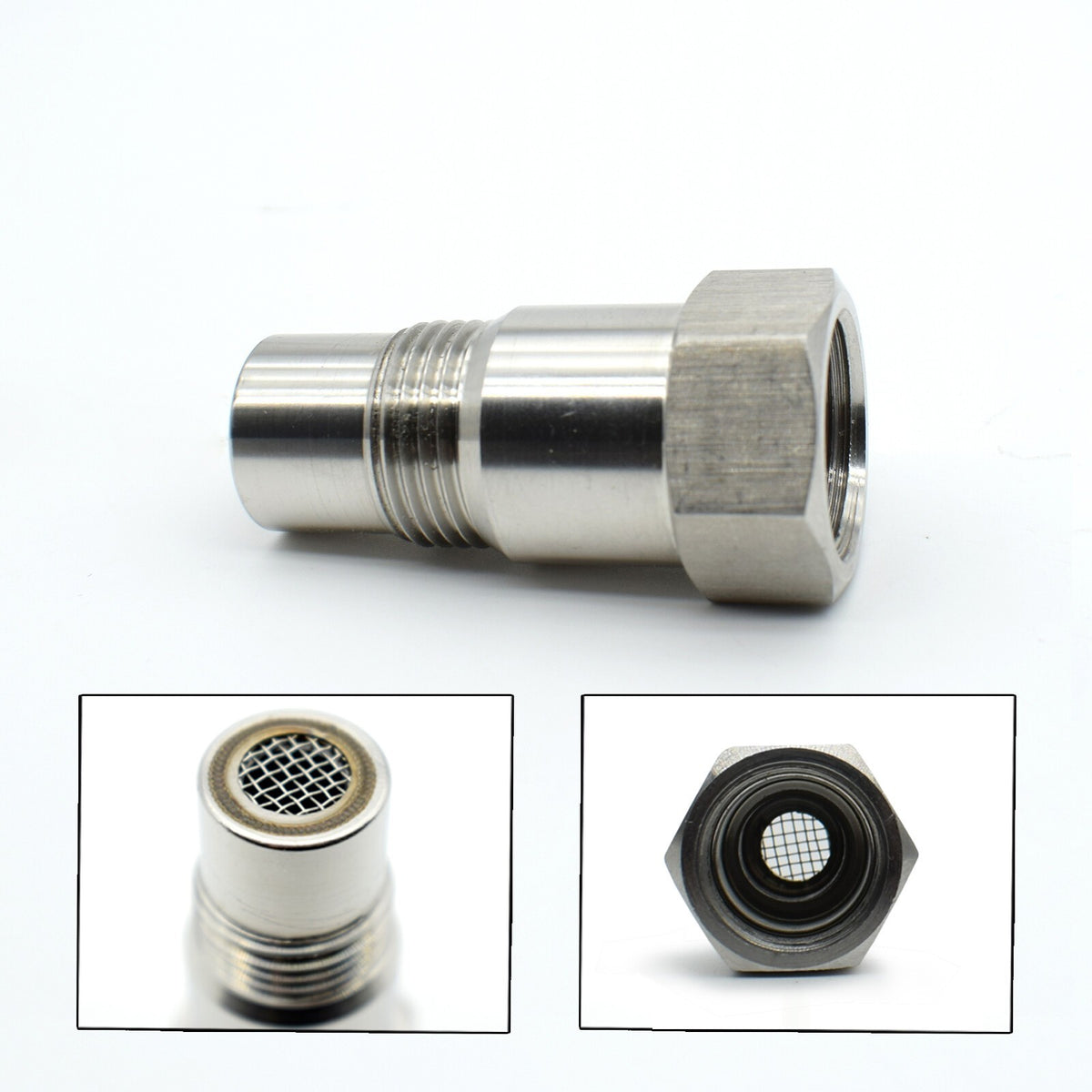 Car Oxygen O2 Sensor Spacer Adapter Catalytic Converter Fix Check Engine Light