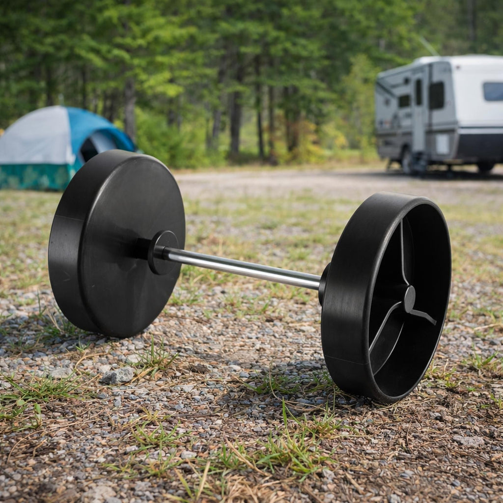 Portable Rear Wheels Replacement Kit Durable Bearing Solution for RV Waste Tank