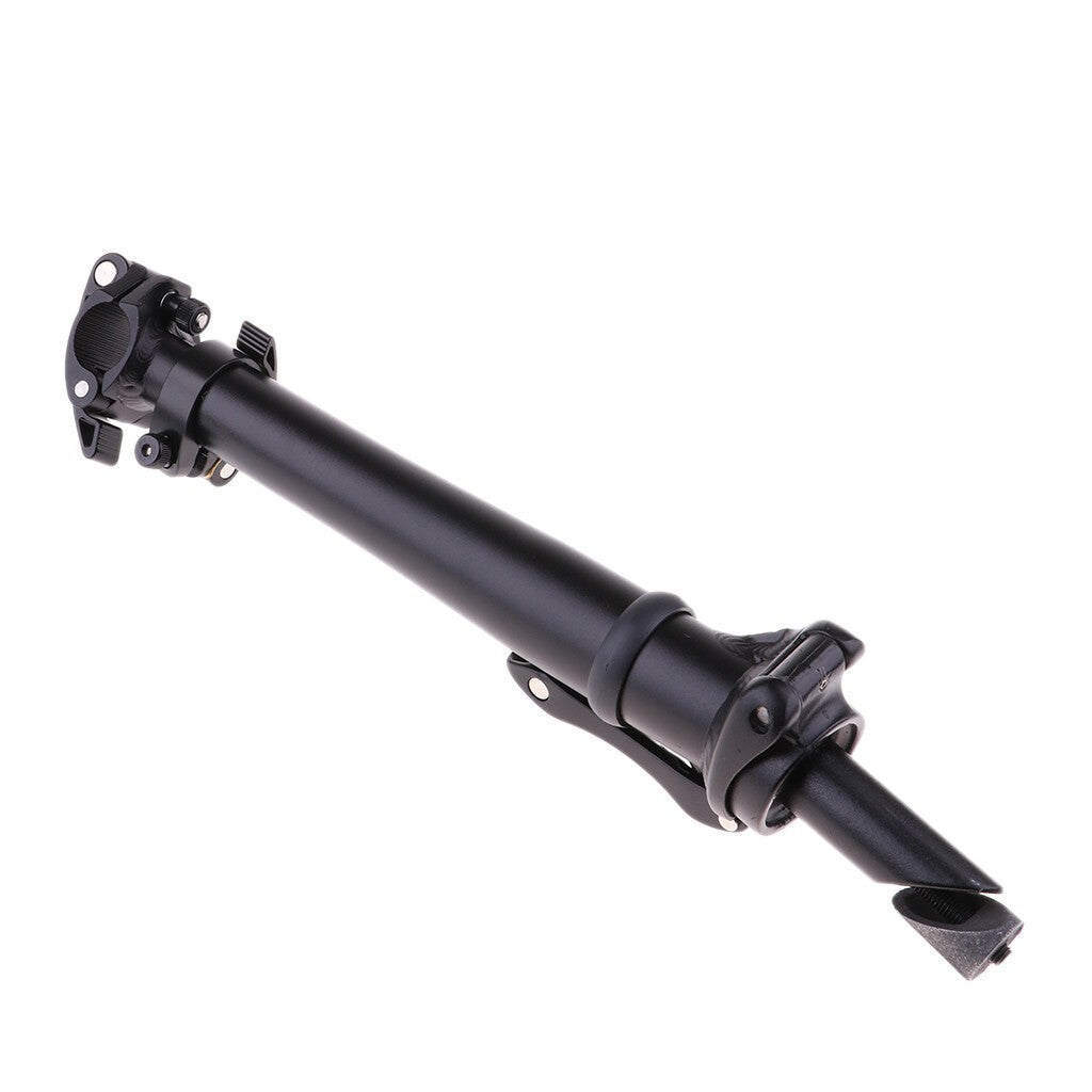 Adjustable Folding Bike Handlebar Stem Riser Bicycle Component Black 25.4mm