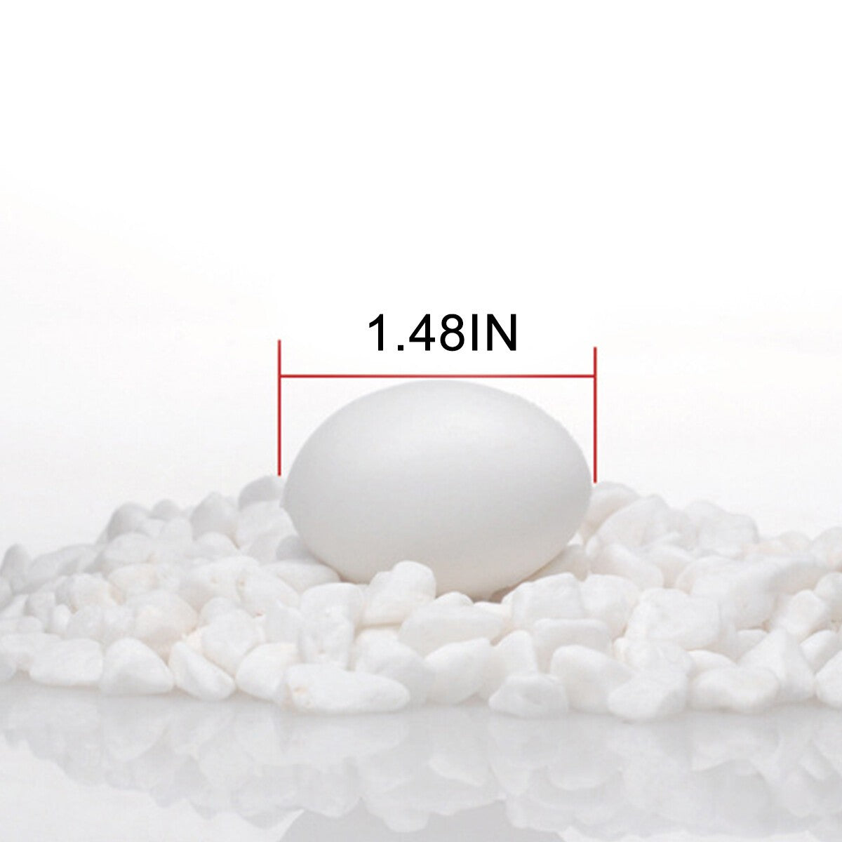 10 x Plastic Eggs Dummy Fake Eggs For Racing Homing Pigeons Hatch Pigeo Solid
