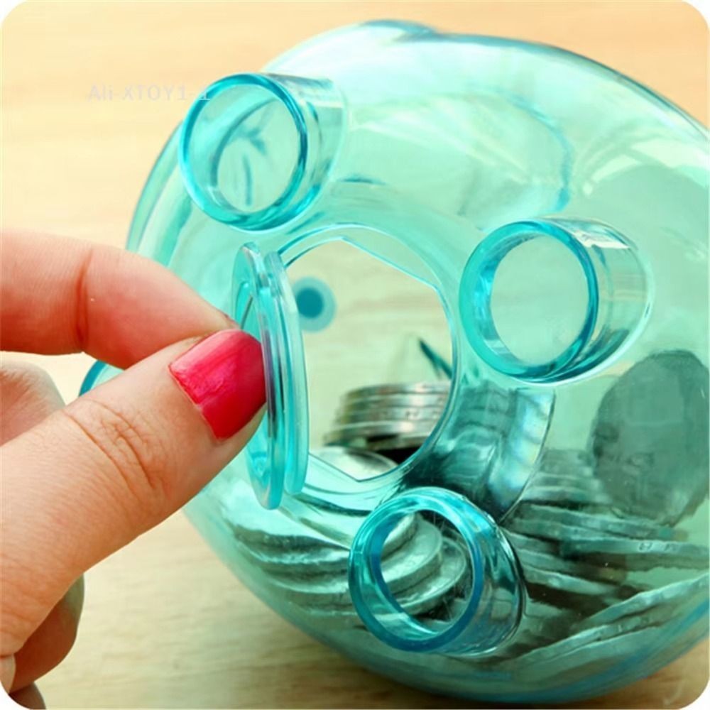 Reusable Piggy Bank Transparent Money Saving Box  for Children
