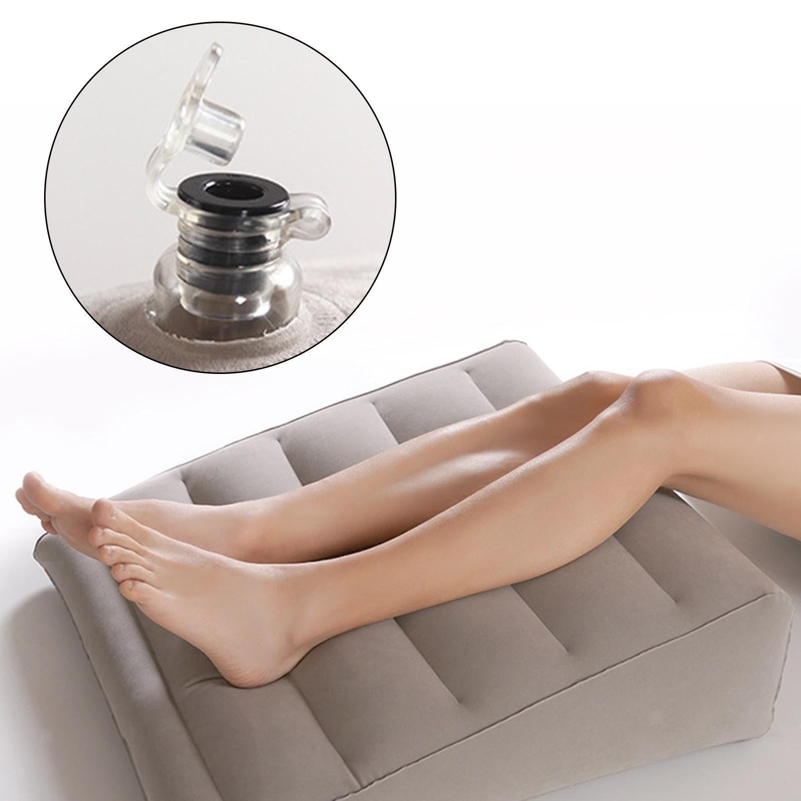 Luxtude Inflatable Wedge Pillow for Sleeping, Back Pain Relief, Travel Support