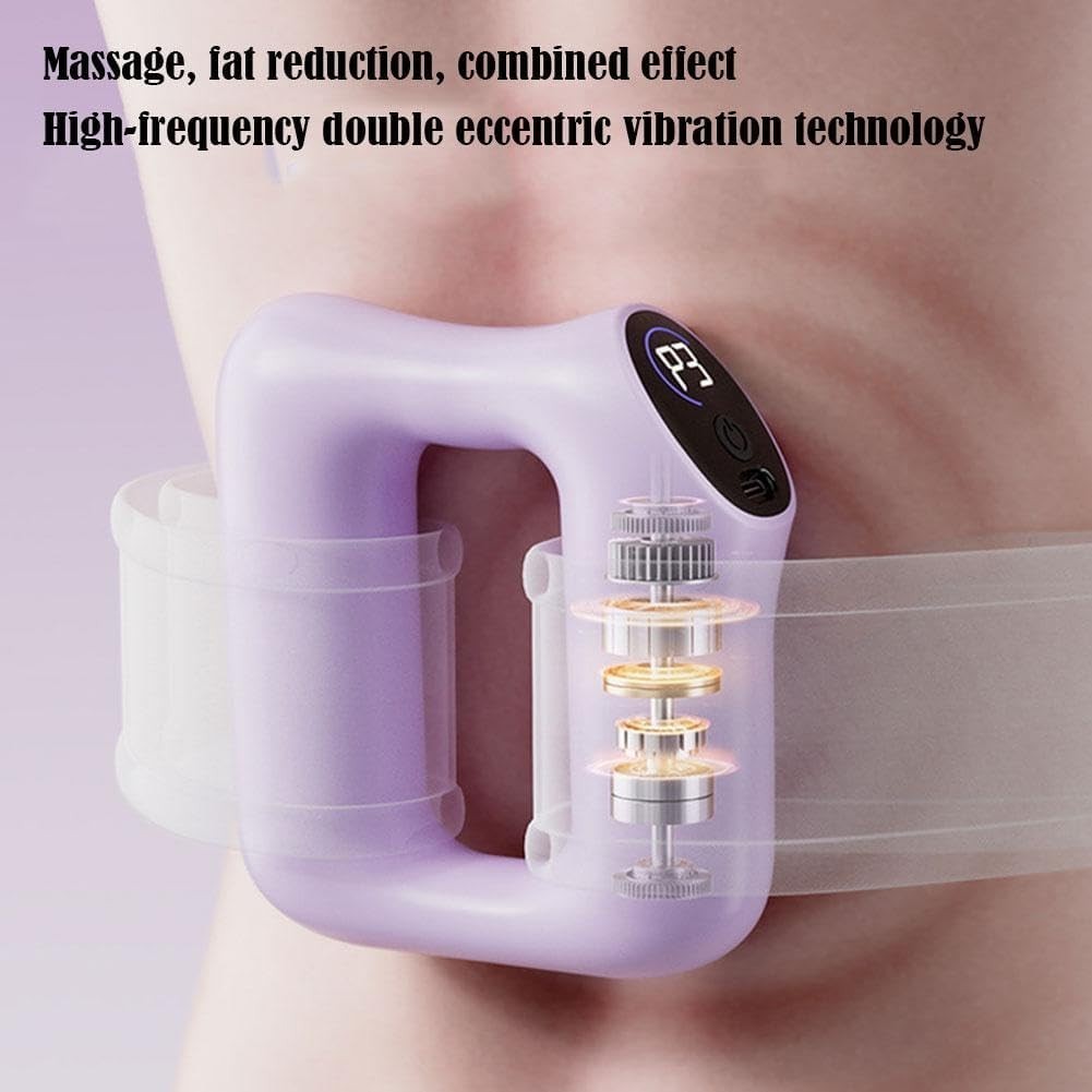 Fast Fat Burning Yoga Ring Massager,Portable Full-Body Electric Fascia Ring
