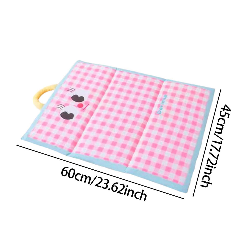 Pet Cooling Mat Sleeping Bed Cushion Versatile Puppy Indoor Outdoor Portable