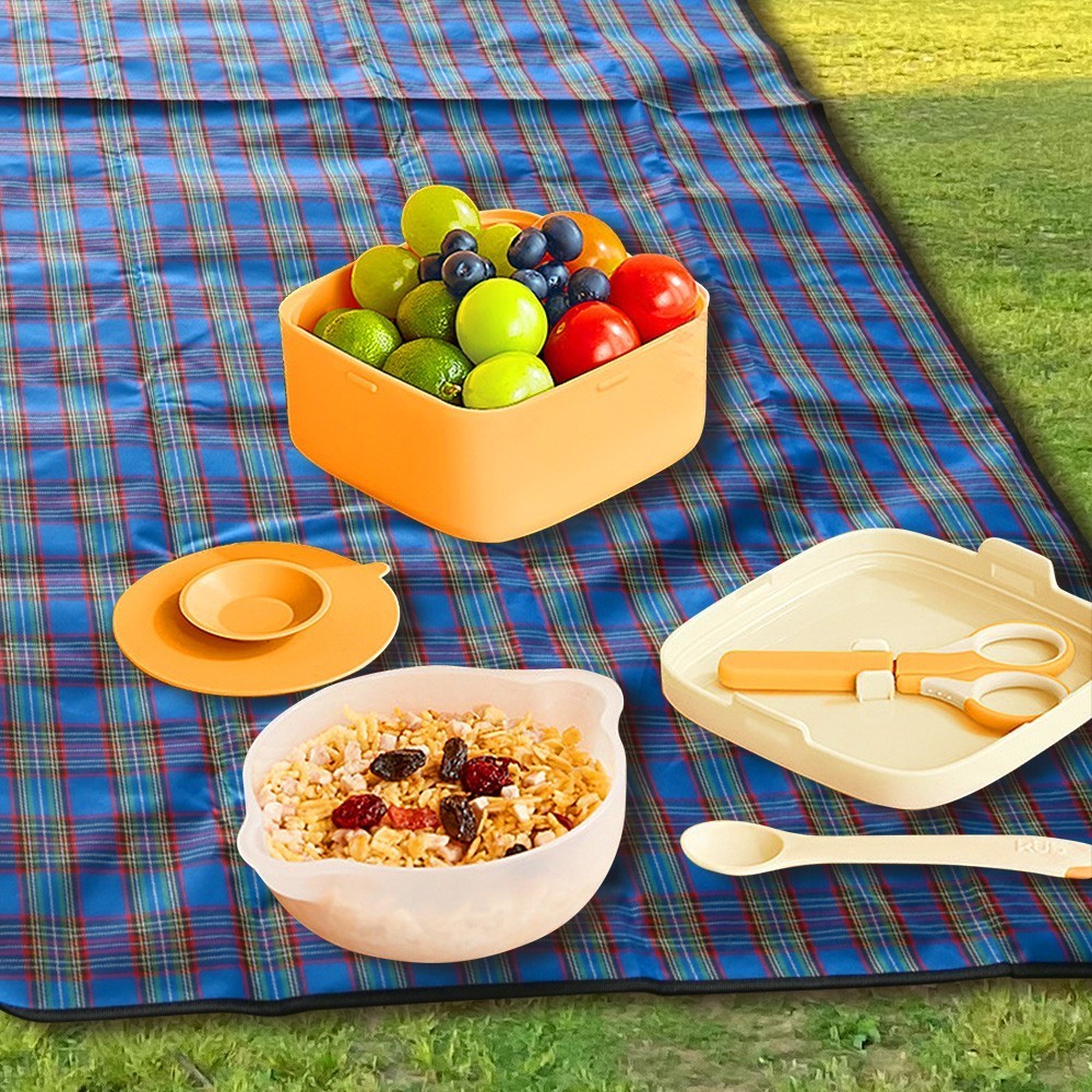 200x200cm Waterproof Blanket, Armo Tartan Style for Picnic Beach