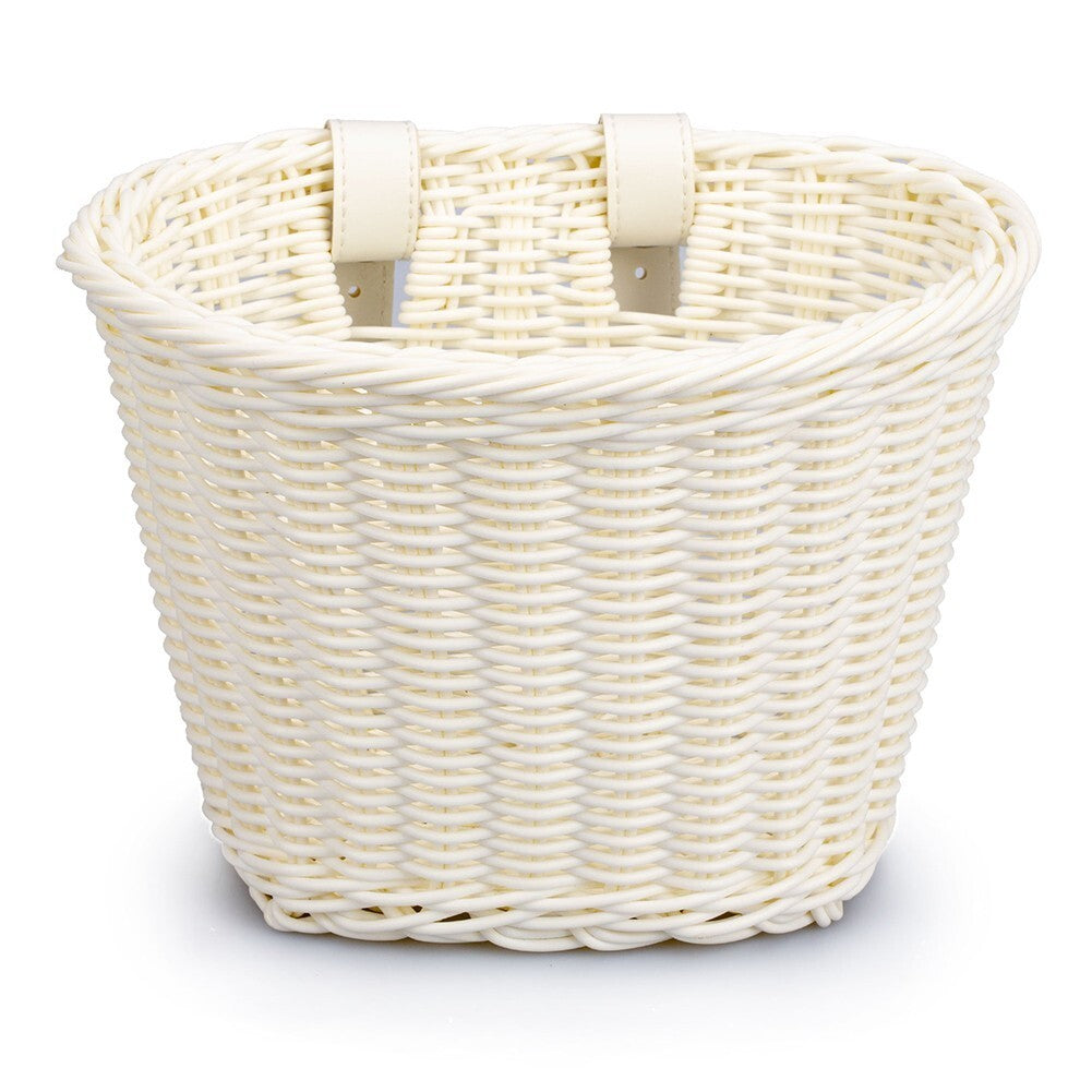 Rattan Bicycle Front Basket Handwoven Kids Adult Bike Handlebar Carrier Bags UK