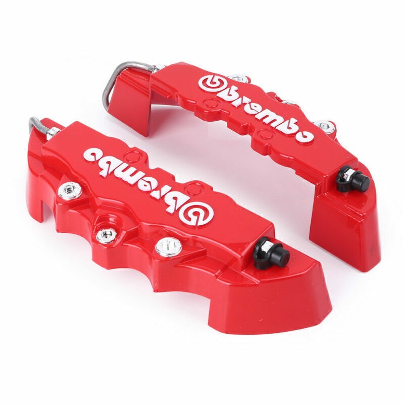 4PCS Car Brake Caliper Covers 3D Style Front Rear Disc Brake Accessories