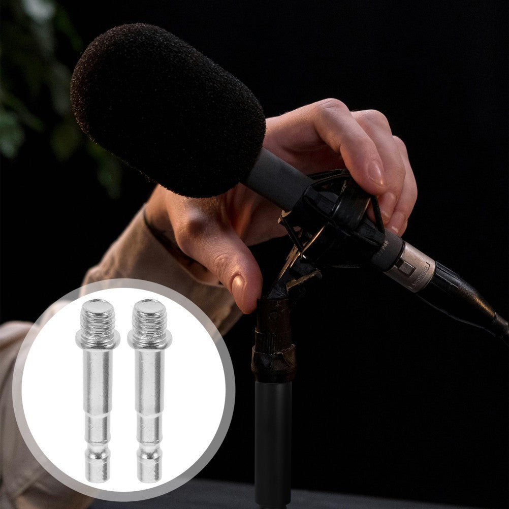 4 Pcs Microphone Stand Adapter Adapters for Conversion Connector