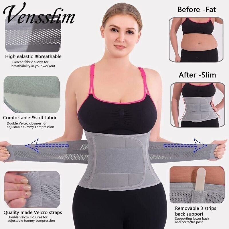 Umbilical Navel Hernia Belt for Men & Women Abdominal Support Binder Waist Brace