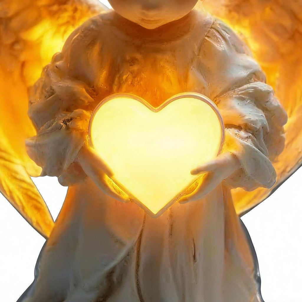 Angel For Grave Weatherproof Solar Angel Garden Statue Grave Home Decor