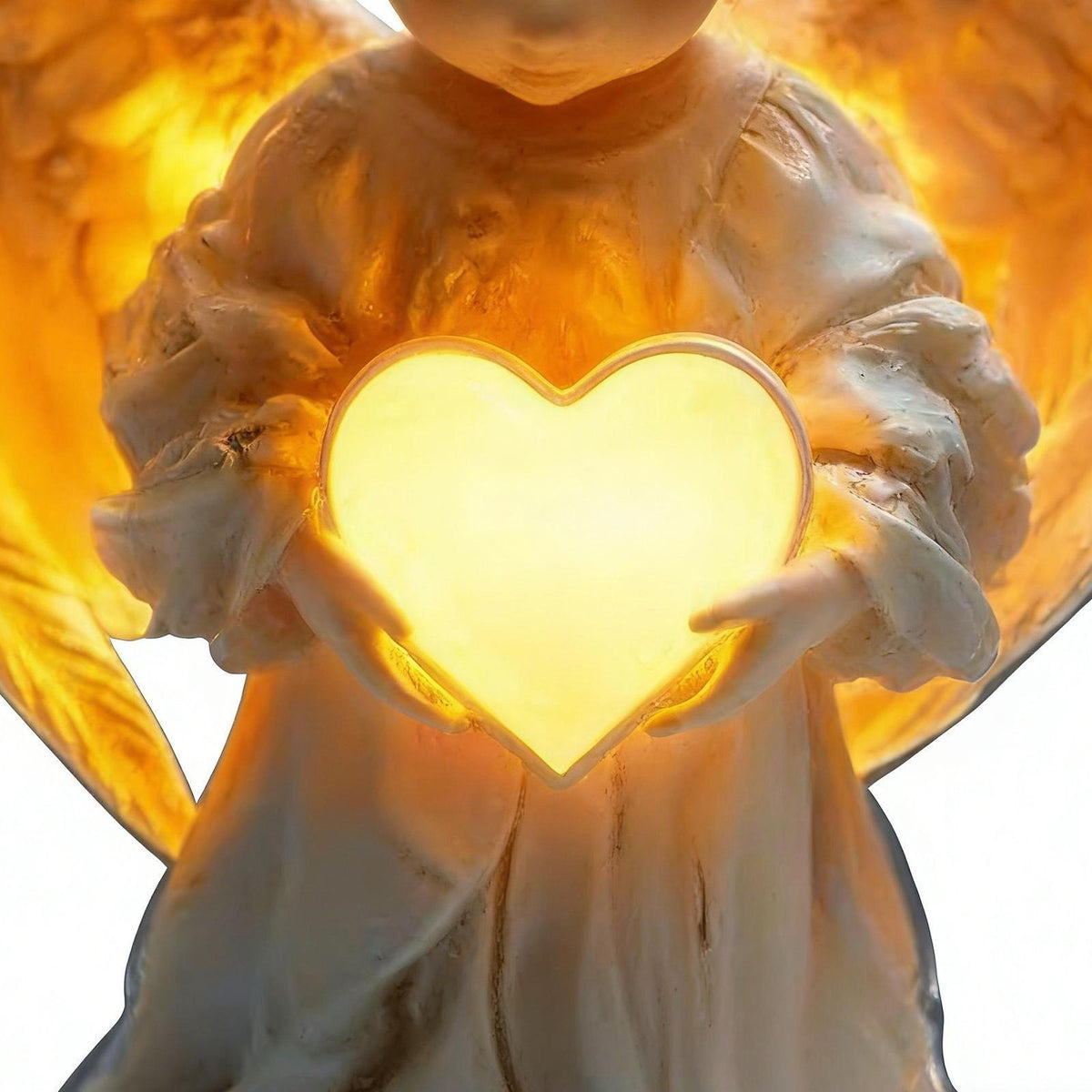 Angel For Grave Weatherproof Solar Angel Garden Statue Grave Home Decor