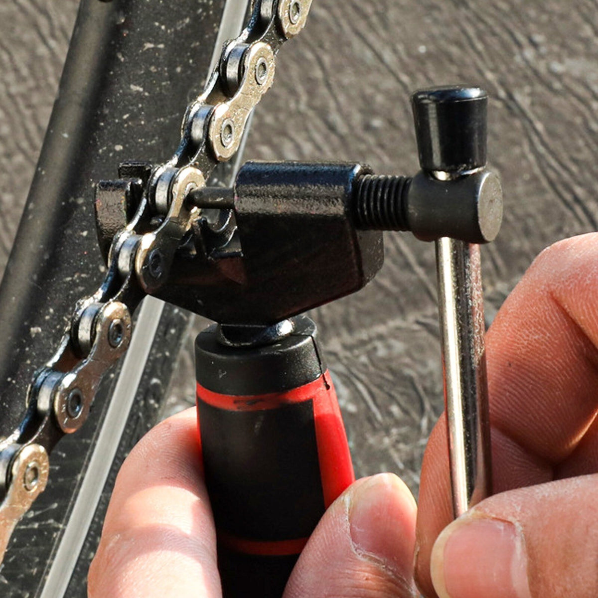 Bike Bicycle Chain Splitter Breaker Repair Rivet Link Pin Remover Tool