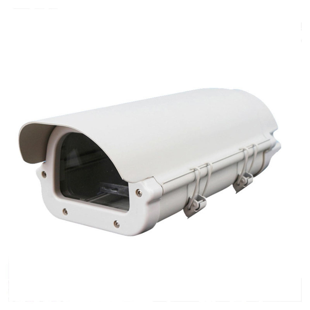 CCTV Security Camera Housing, Aluminum Alloy Design, Clear Glass for Outdoor Use