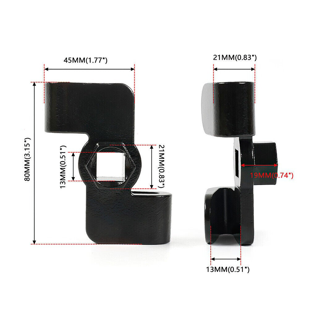 Universal Wrench Extender for 1/2 Inch Drive Breaker Bars Wrench Extension Tool