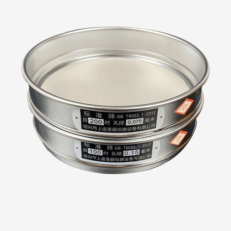 10-400 Mesh 2-0.0385mm Aperture Lab Standard Test Sieve 10-20cm Stainless Steel