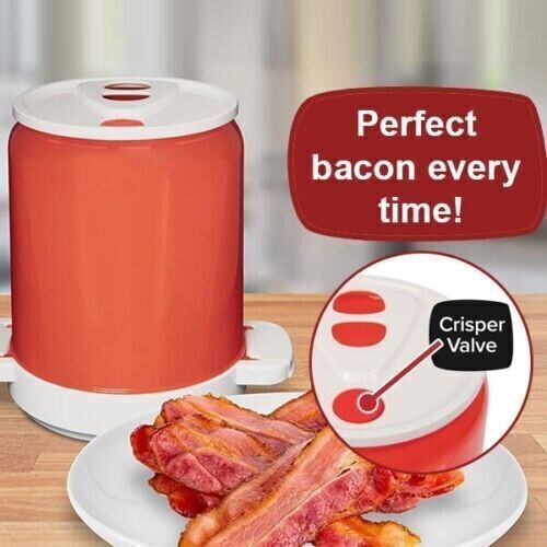 Microwave Bacon Cooker Plastic Microwave Bacon Rack for Home
