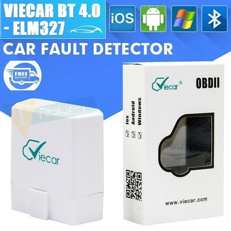 ELM327 Bluetooth4.0 Viecar OBD2 Car Diagnostic Scanner For Apple/Android carista