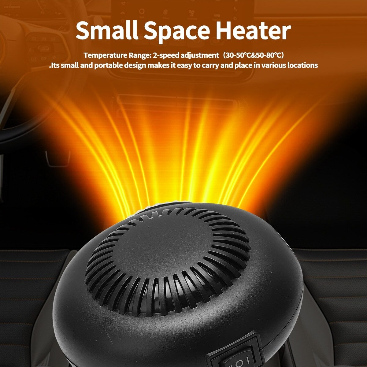 Space Heater Powered Electric Heater Fan For Makita 18V Battery with USB