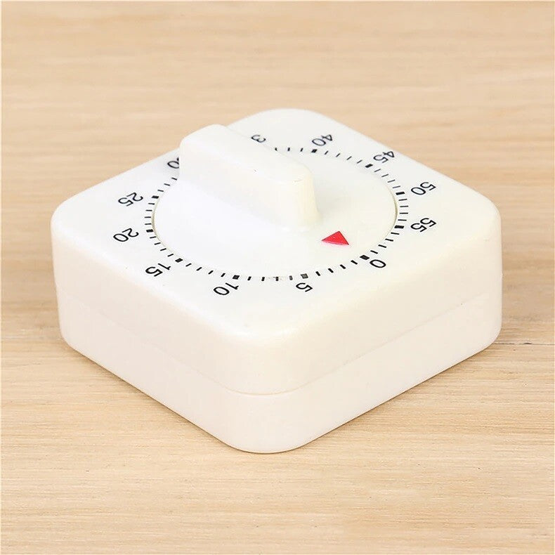 2/1 Pcs Kitchen Mechanical Cooking Egg Timer 1 Hour Count-Down Up Alarm Clock UK