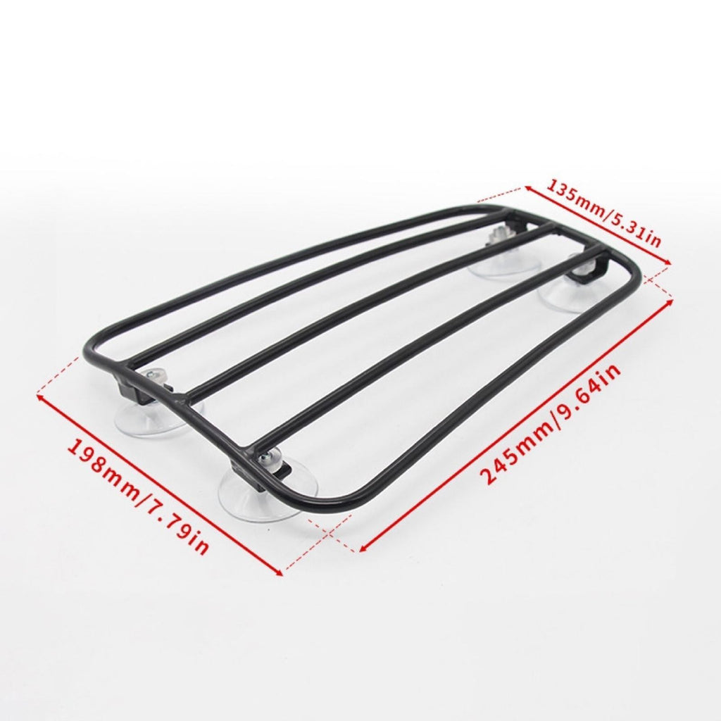 Motorcycle Fuel Tank Luggage Rack with Suction Cups Stylish