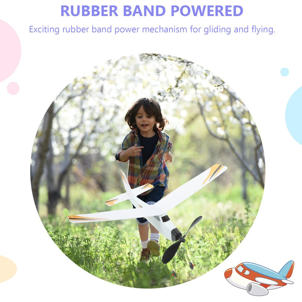 Powered Airplane Model Toy Glider Kid Parent-child for Kids Flying Planes