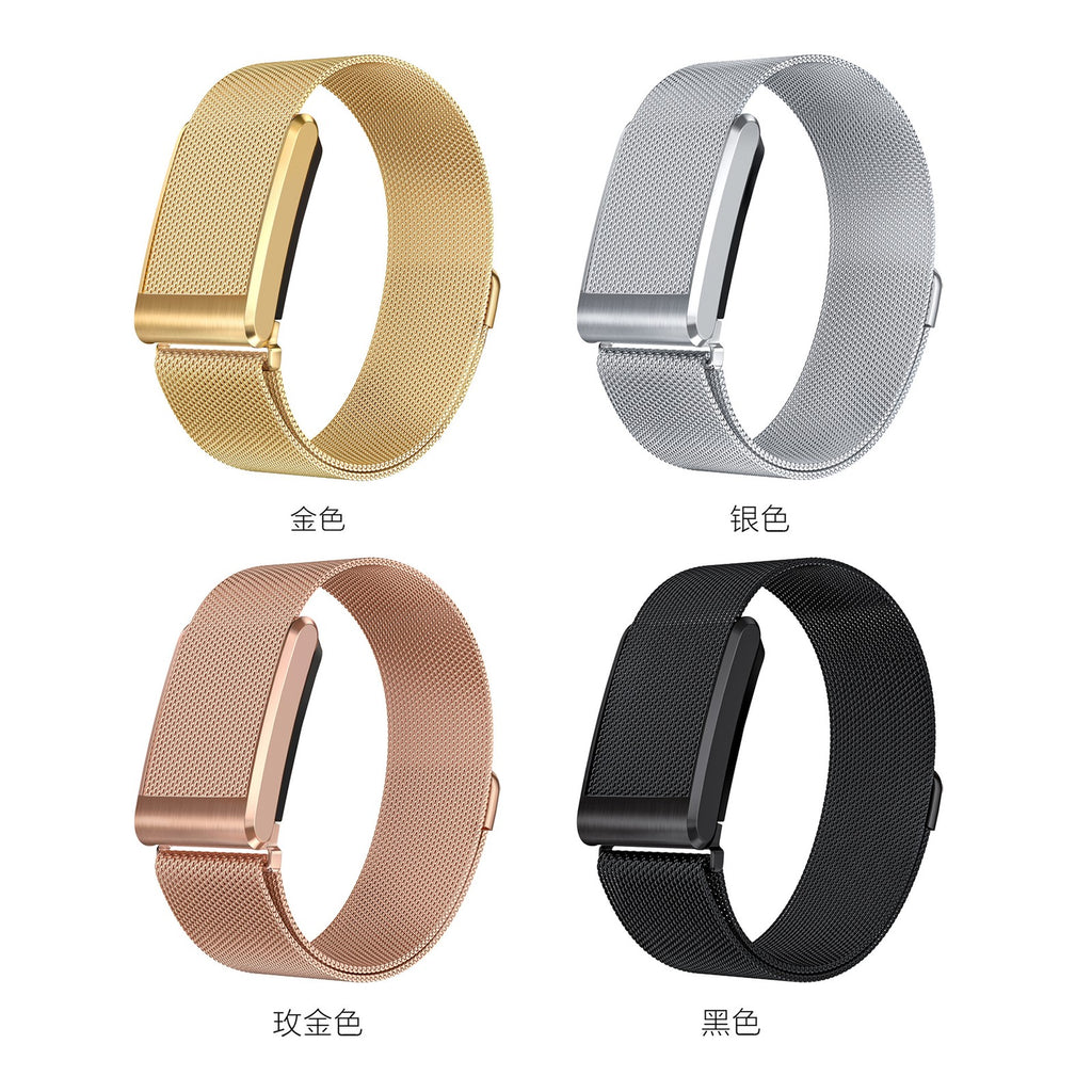 For Whoop 5.0  Milanese Loop Strap Bracelet Stainless Steel Mesh Band