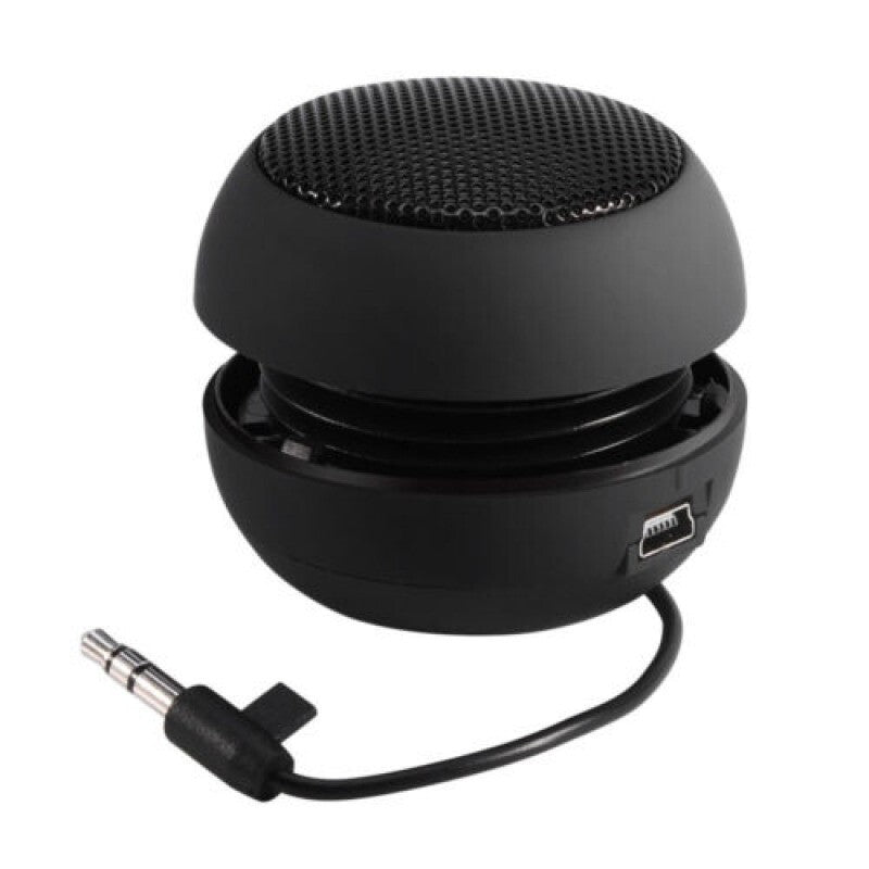 Portable Stereo Mini Speaker 3.5mm Jack Plug In For Laptop Tablet Phone