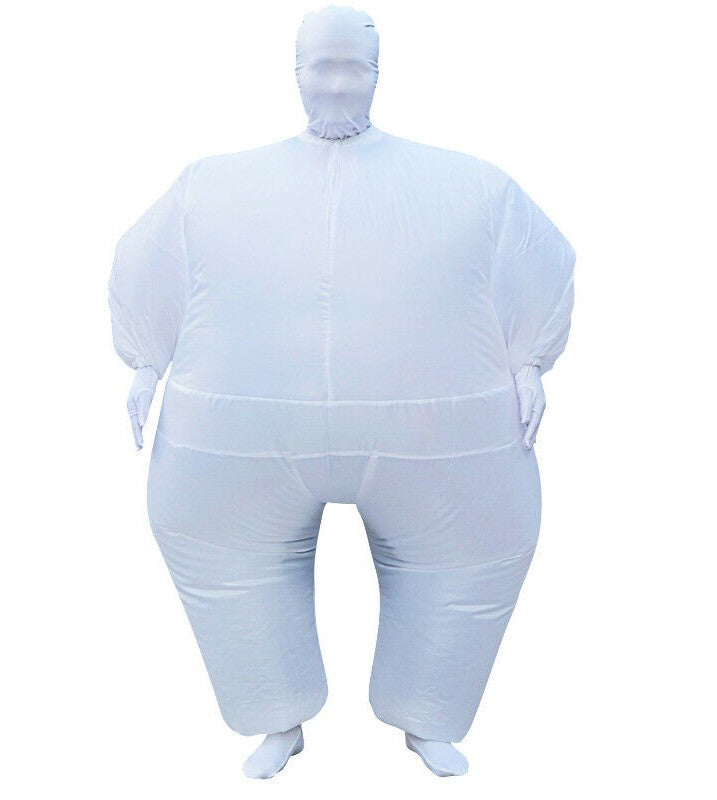Adult Inflatable Suit Fat Suit Costume Fat Chub Sumo Blow Up Fancy Dress Costume