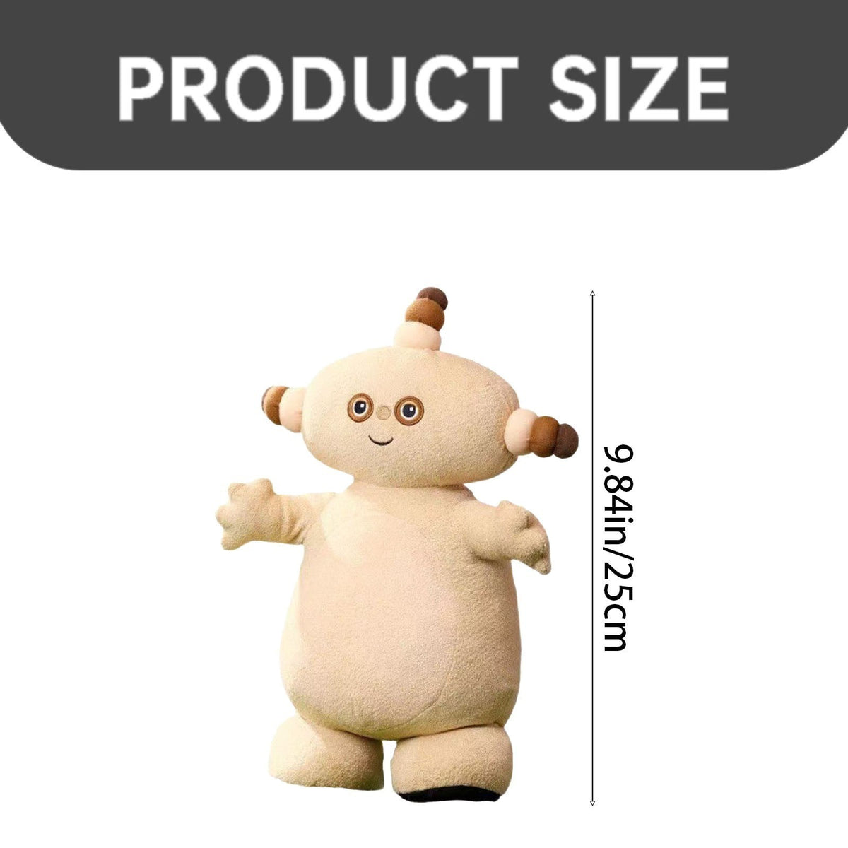 Cute plush toys in the garden Makka Pakka stuffed soft dolls, children's gifts.