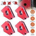 4x Welding Magnet Magnetic Welder Holder Arrow Welding Clamp 45° 90° 135° 25lb
