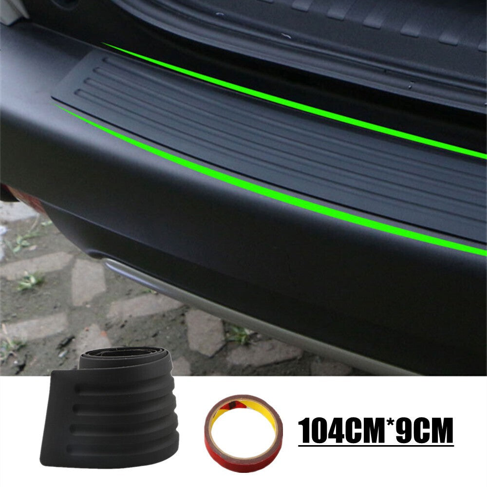 Car Trunk Door Sill Plate Protector Guard Strip Rear Bumper Tape Accessories