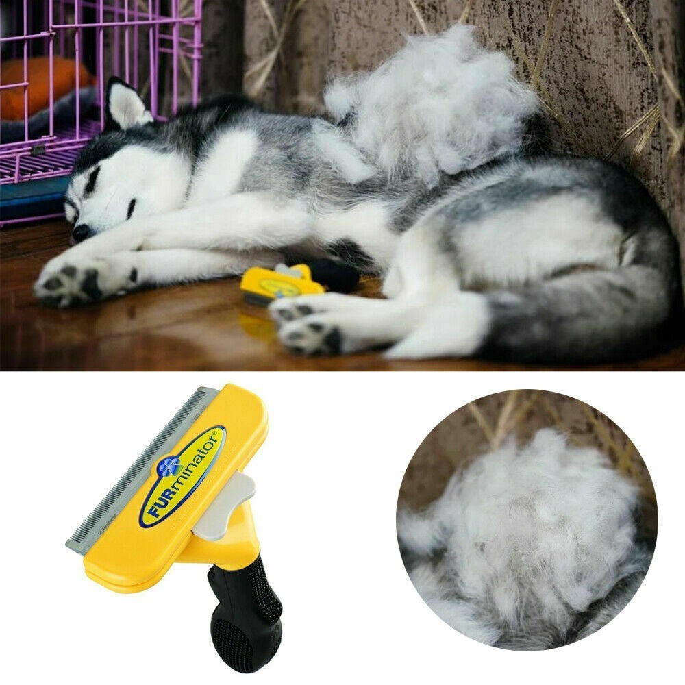 Furminator DeShedding Tool Grooming Comb Rake Brush Cats Dogs Long Short Hair