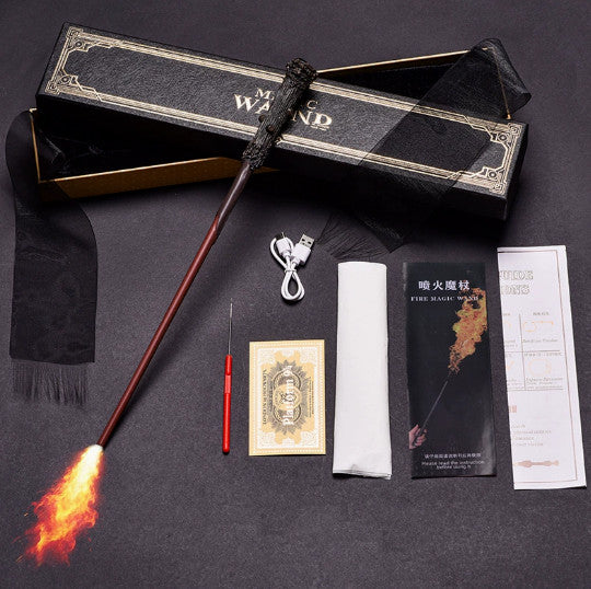 Magic Fire Wand ShooterHarry Potter Firing Wand Safe interactive magic props
