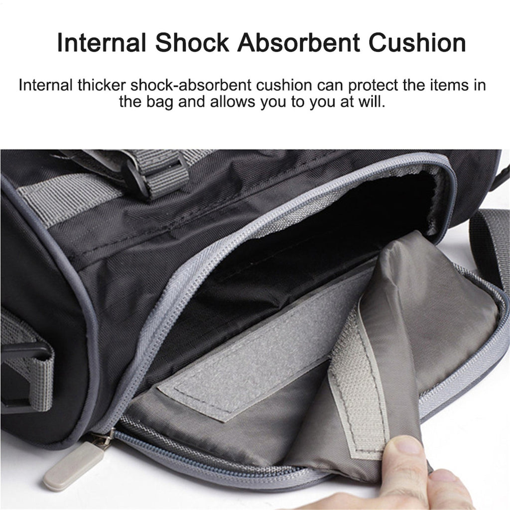 Mountain Bike Front Tube Pouch Shoulder Bag Bike Frame Bag Bicycle Handlebar Bag