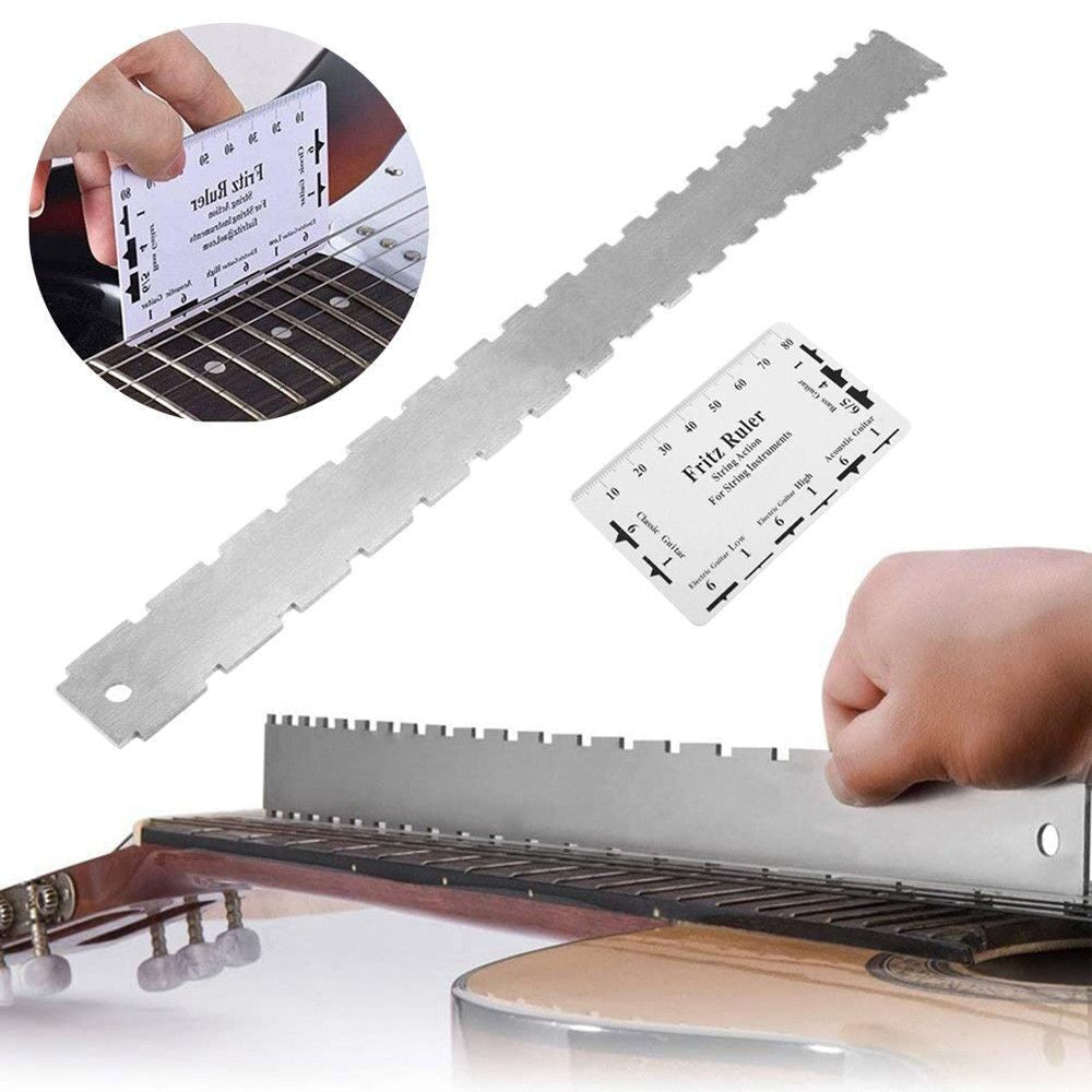 Ruler Measuring Ruler Luthiers Tool Guitar Neck Gauge For Gibson For Fender