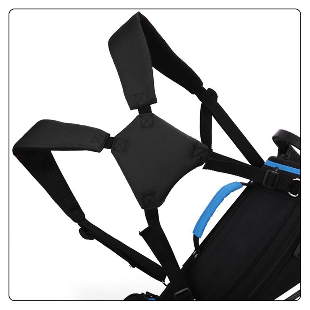 Golf Bag Strap Universal Replacement Double Shoulder Straps,