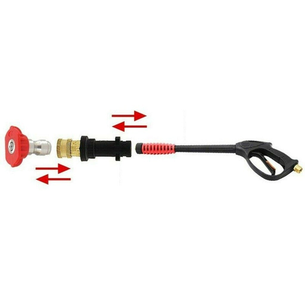 For-Karcher K2 K3 K4 K5 K6 K7 Pressure Washer Lance Spray Wand Nozzle & Adapter