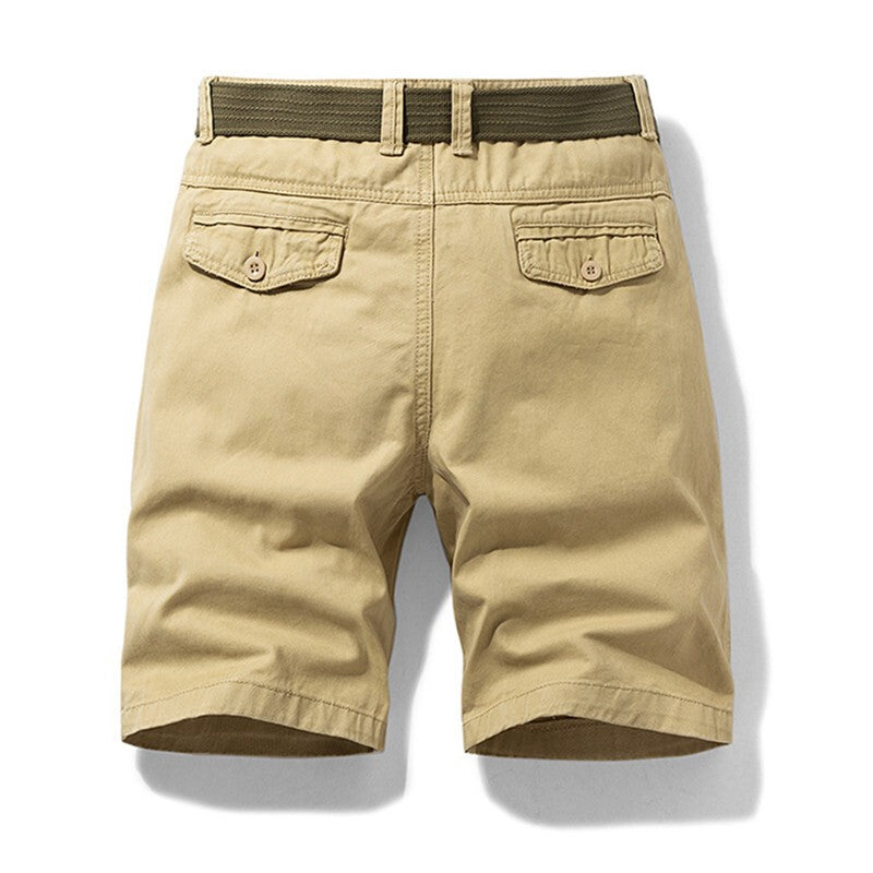 Mens Chino Shorts Casual Slim Fit Stretch Classic Relaxed Golf Summer Half Pants