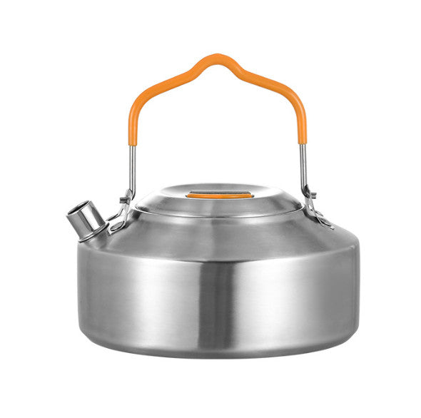Camping Campfire Kettle Pot Outdoor Stainless Steel Kitchenware Stove For Tea