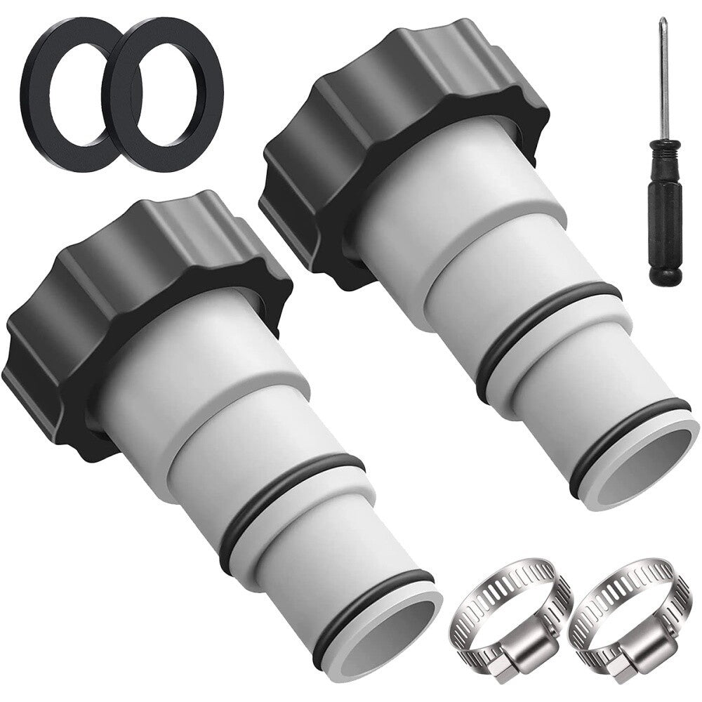 2x Swimming Pool Adapter A Pump Hose Special Adapter for Intex Bestway