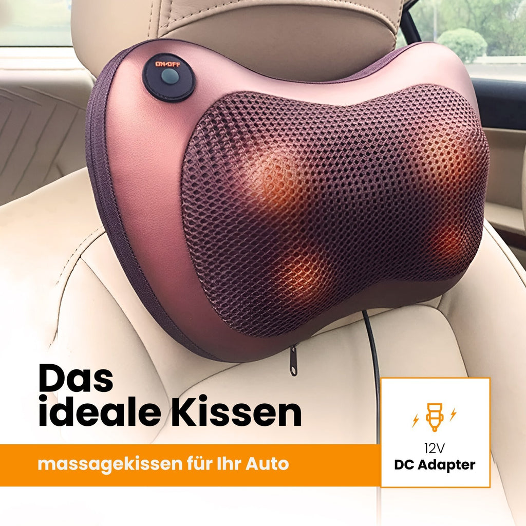 2026 Massager Neck and Back Massage with Heat, Personal Shiatsu Pillow 8 Head UK