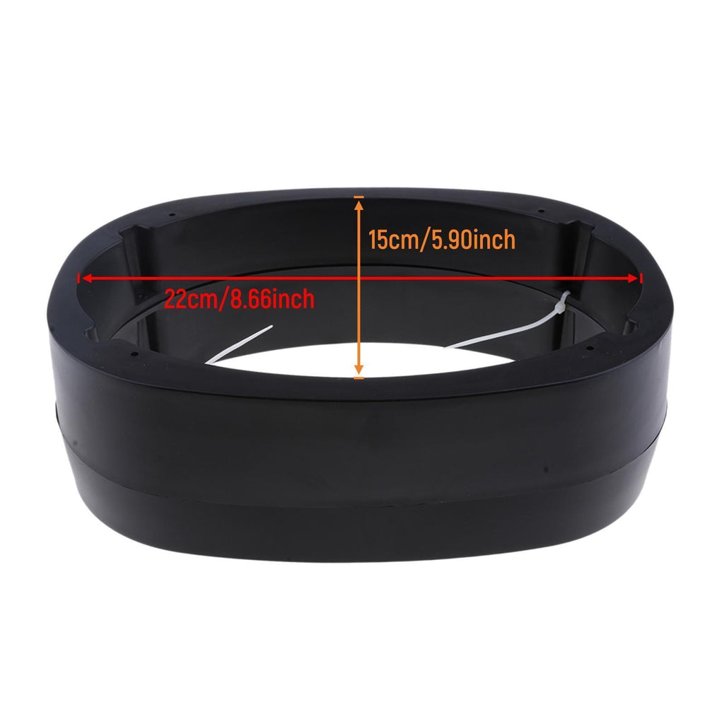 Universal Piece of 2 Black Car Hollow Speaker Spacer Mounting for 6"x9" Speaker