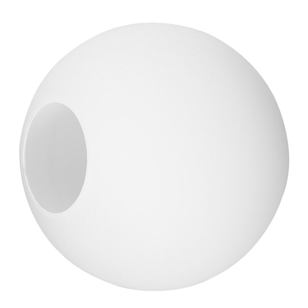 Frosted Globe Glass Lampshade For Light White Round Ball Replacement Shade For