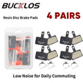 4 Pairs MTB Disc Brake Pads Mechanical/Hydraulic for Shimano Tektro HD-M740/730