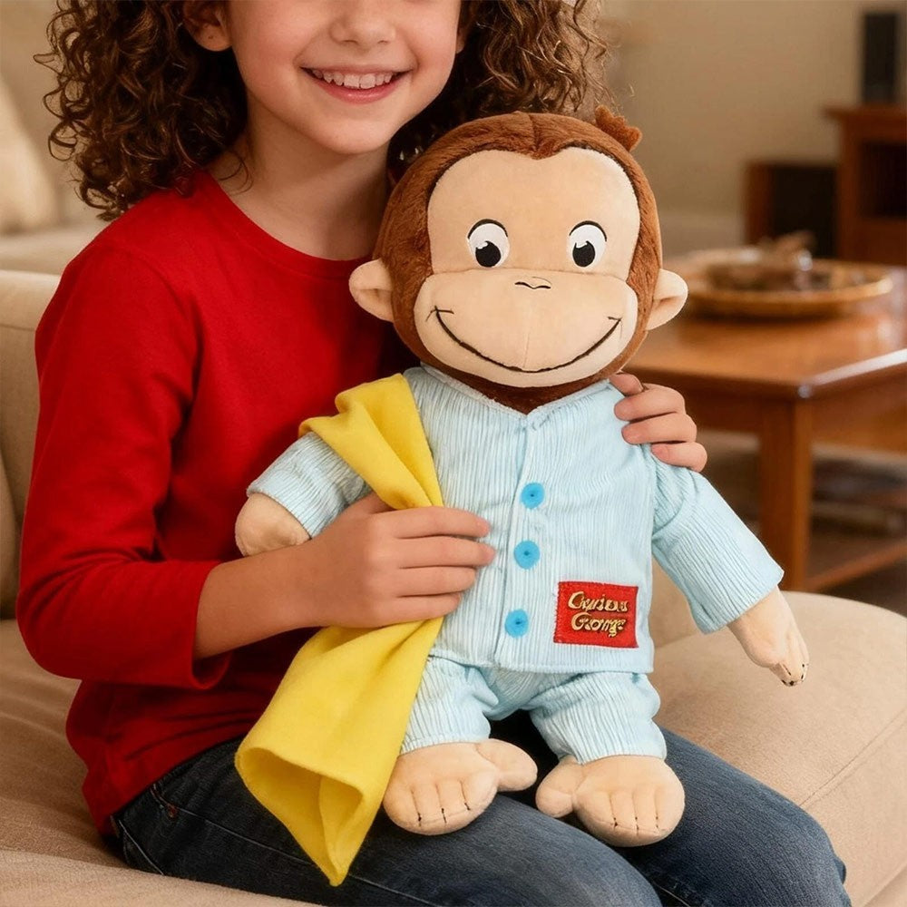 Curious George Plush Toy Monkey Soft Dolls Anime Plush Toys Gifts